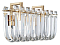 Накладной светильник Arte Lamp Mayotte A1071AP-2PB